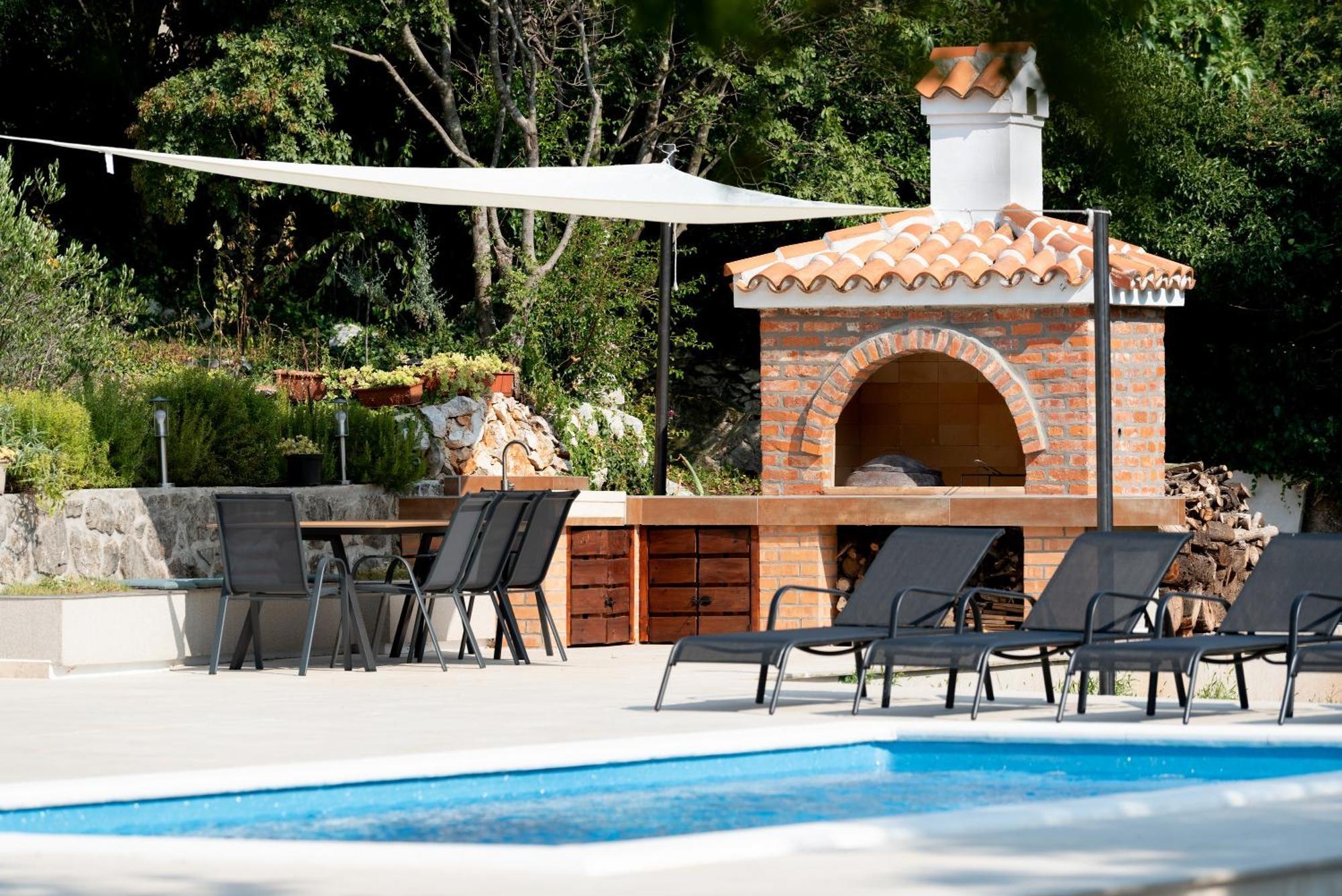 Garden Villa Hreljin Exteriör bild